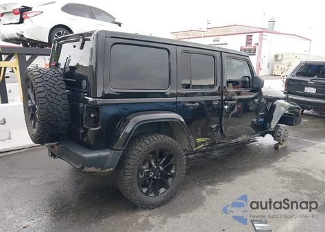 2021 Jeep Wrangler 4Xe Unlimited Sahara 4X4 из США, поврежденный, VIN 1C4JJXP66MW765558